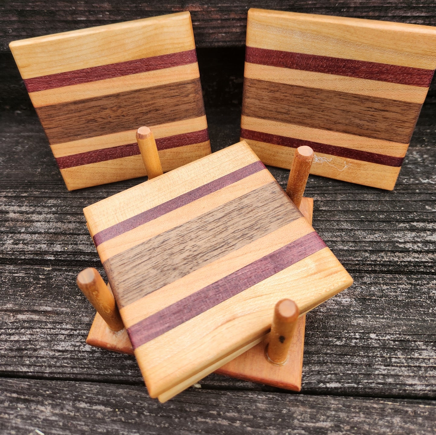 Coaster - 4 pk matched - Ch/PH/Ch/Wnt/Ch/PH/Ch