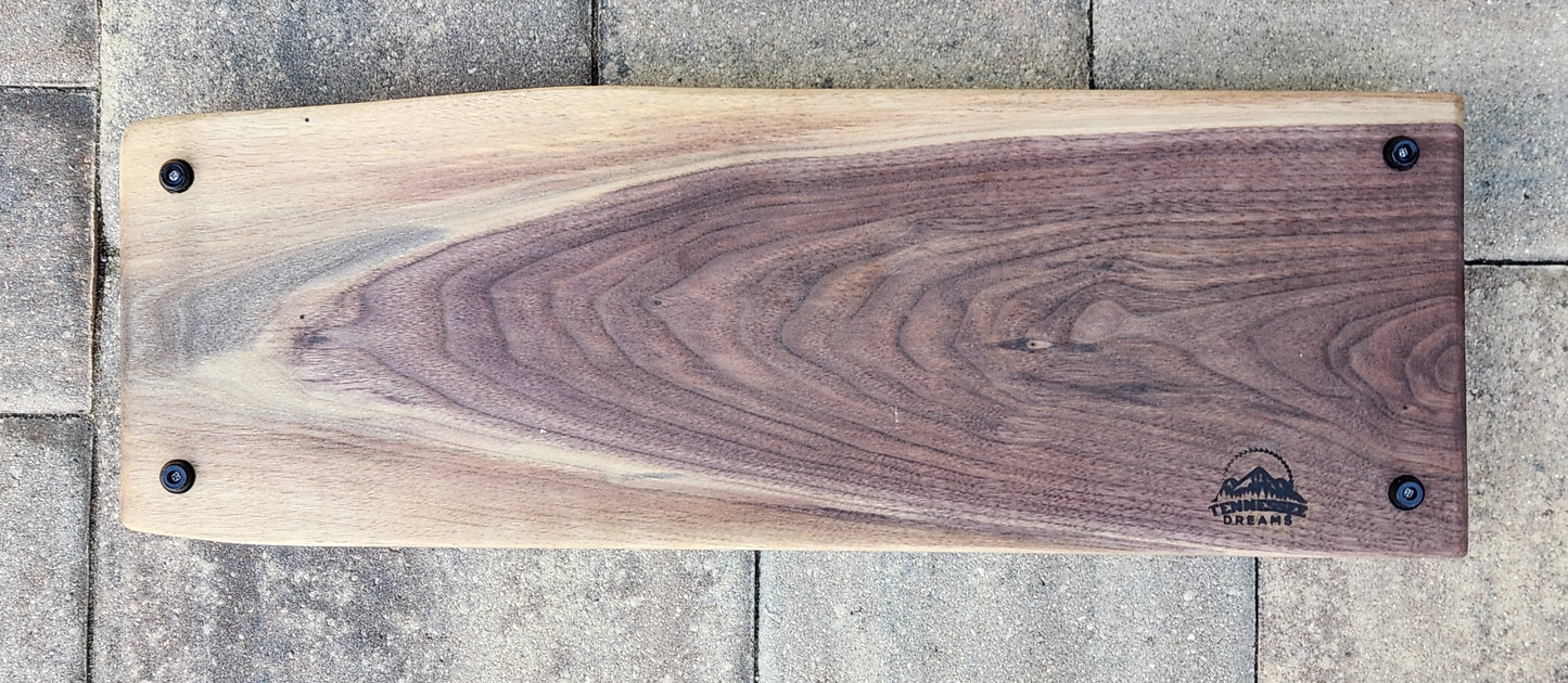 Serving Board w/handles - Tennessee Walnut - Medium