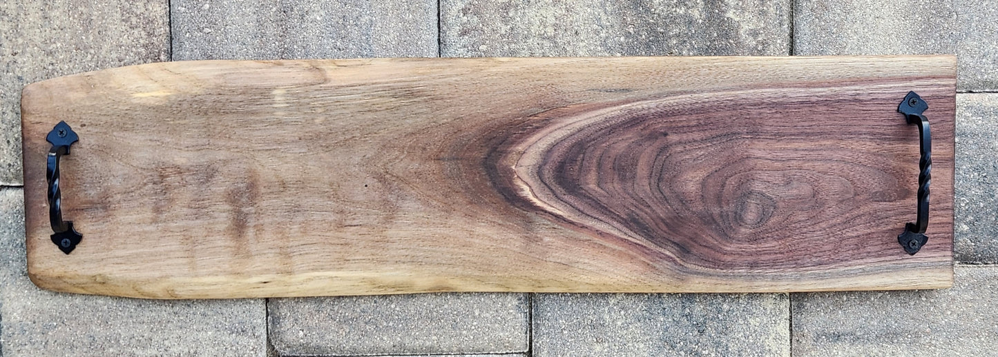 Serving Board w/handles - Tennessee Walnut - Large