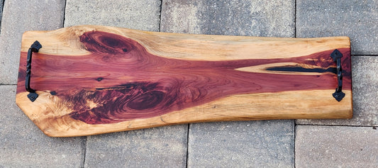 Serving Board w/handles - Florida Red Cedar - Large